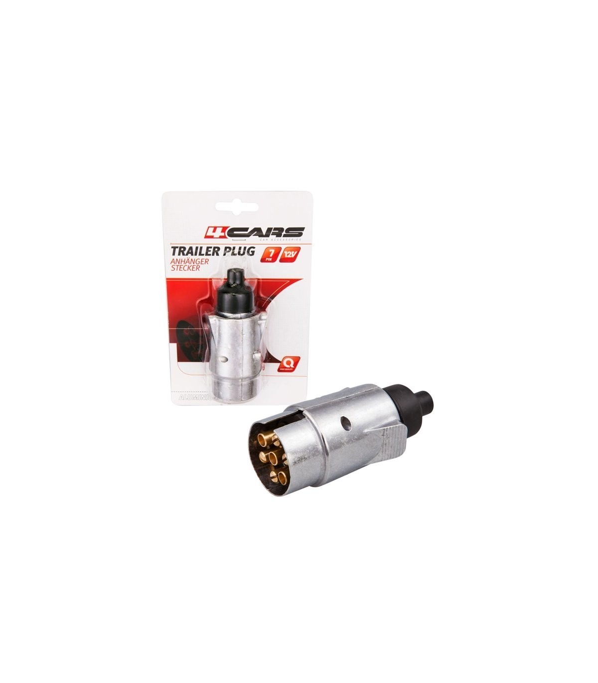 4CARS trailer plug aluminium 7-pin