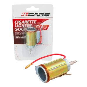 4CARS cigarette lighter socket (backlight) 12V