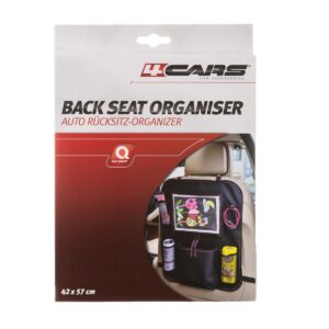 4CARS Hanging rear seat organizer 42×53 cm