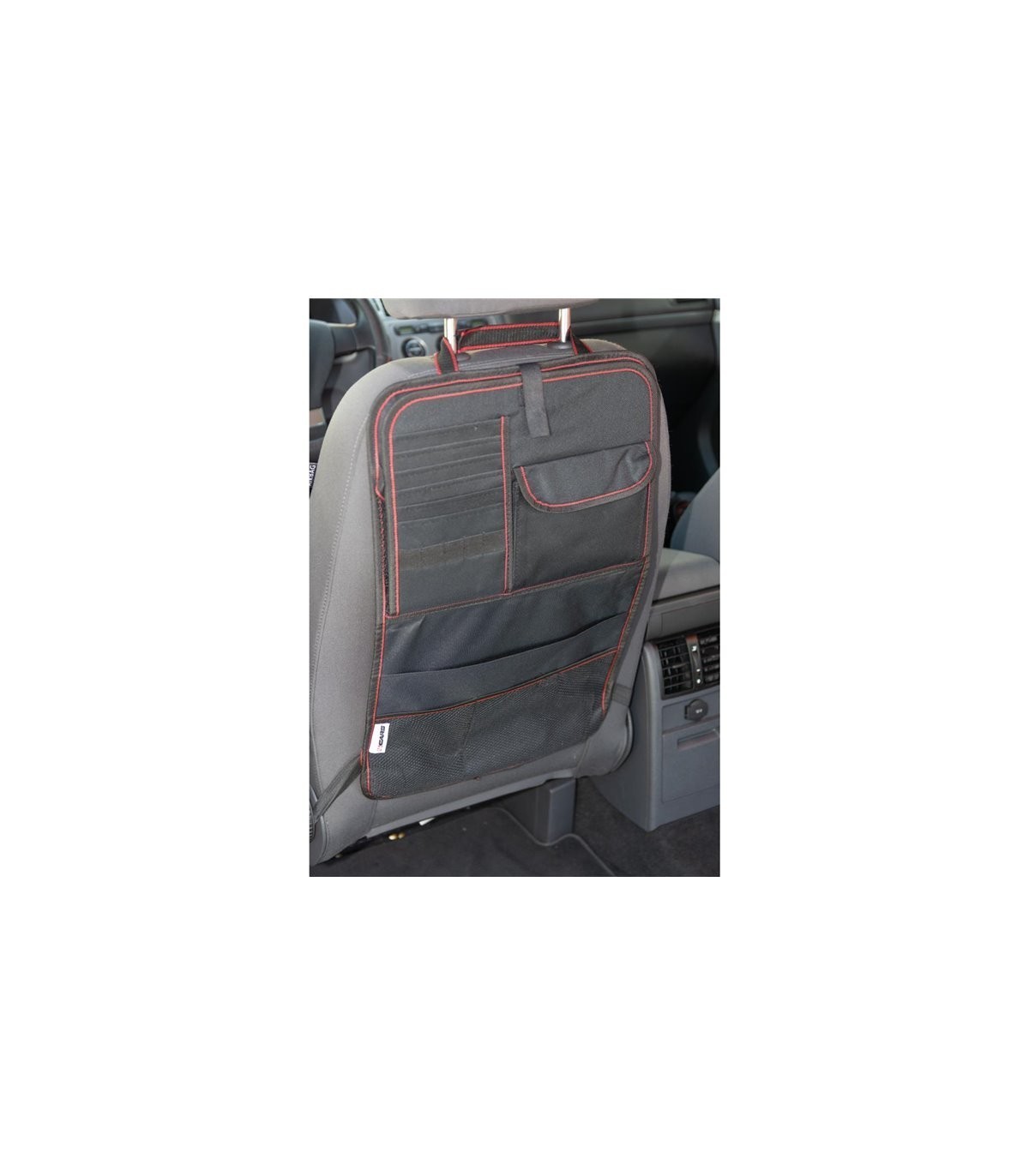 4CARS Hanging rear seat organizer with folding table 60x38 cm