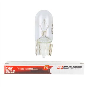 4CARS bulb T10 12V 5W (20 pcs in package)