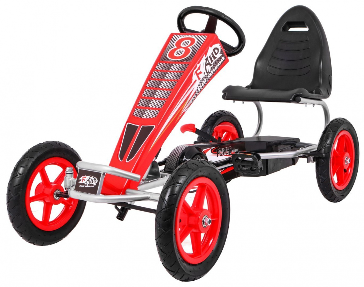 Pedal Gokart Full Ahead AIR Red
