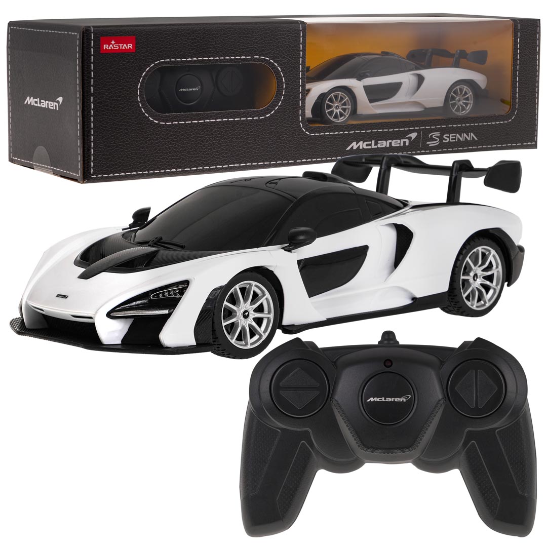R/C 1:24 McLaren Senna White RASTAR