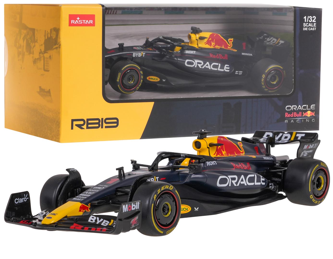 Metal car 1:32 Red Bull F1 RB19 RASTAR