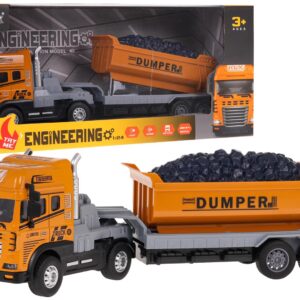 Construction Vehicle Tipper with Lights and Sounds Function