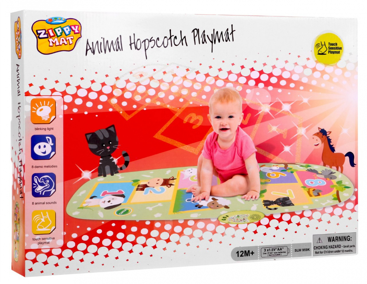 Game Mat Class Animals Green
