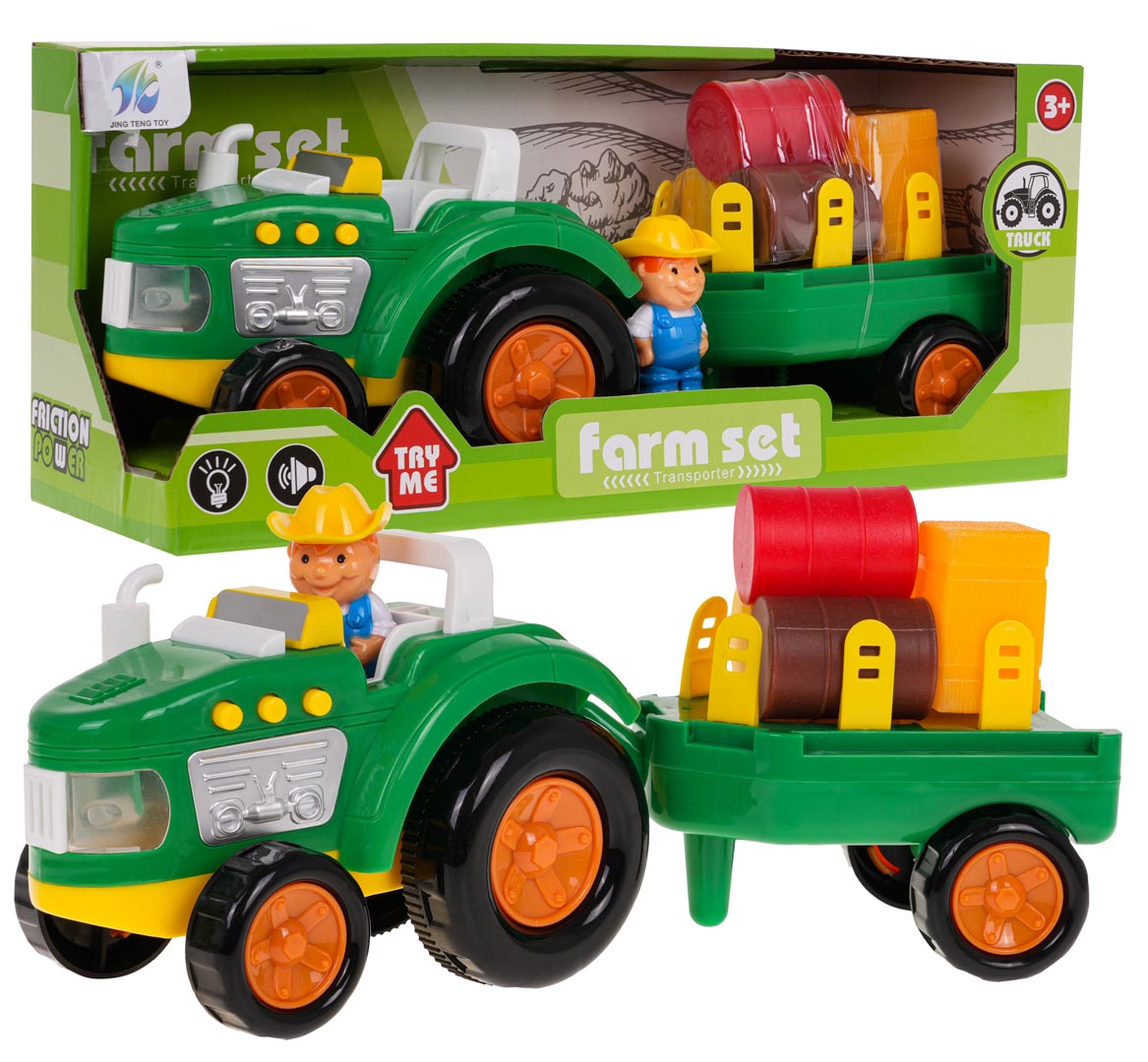 Tractor and Farmer Set + Accessories