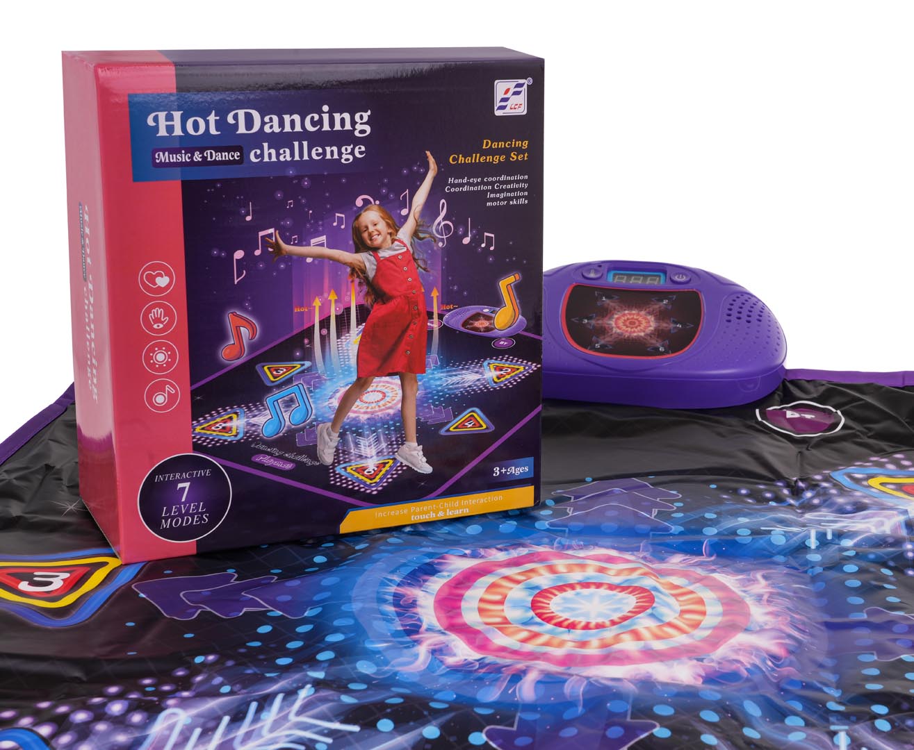 Dance mat s heat function
