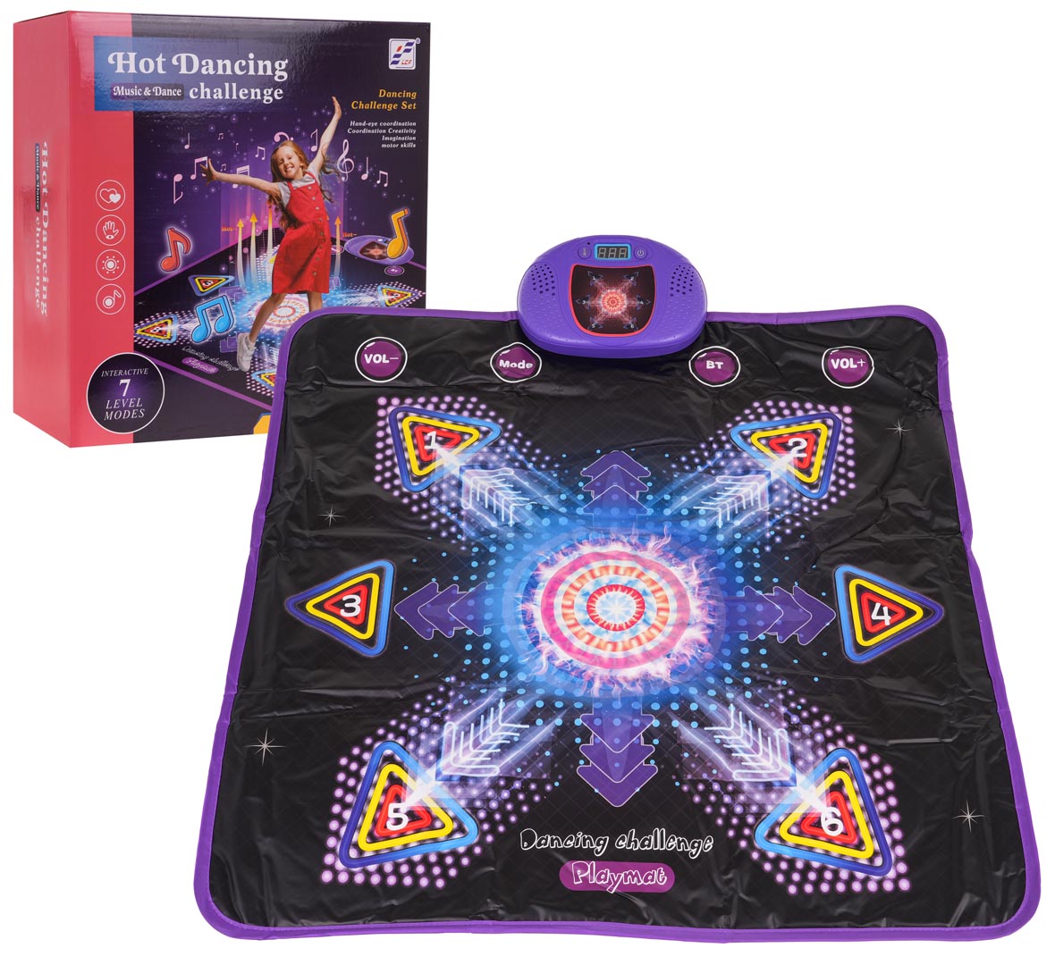Dance mat s heat function
