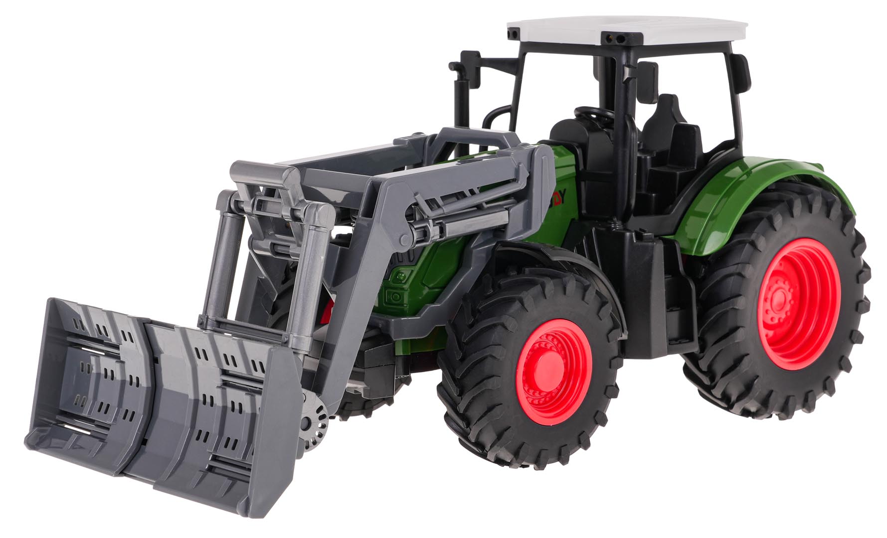 Green Tractor with Dozer