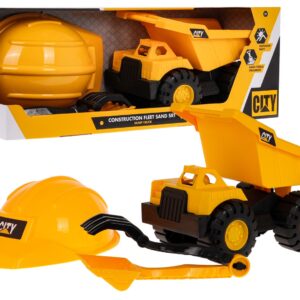 Dump Truck + Helmet Set
