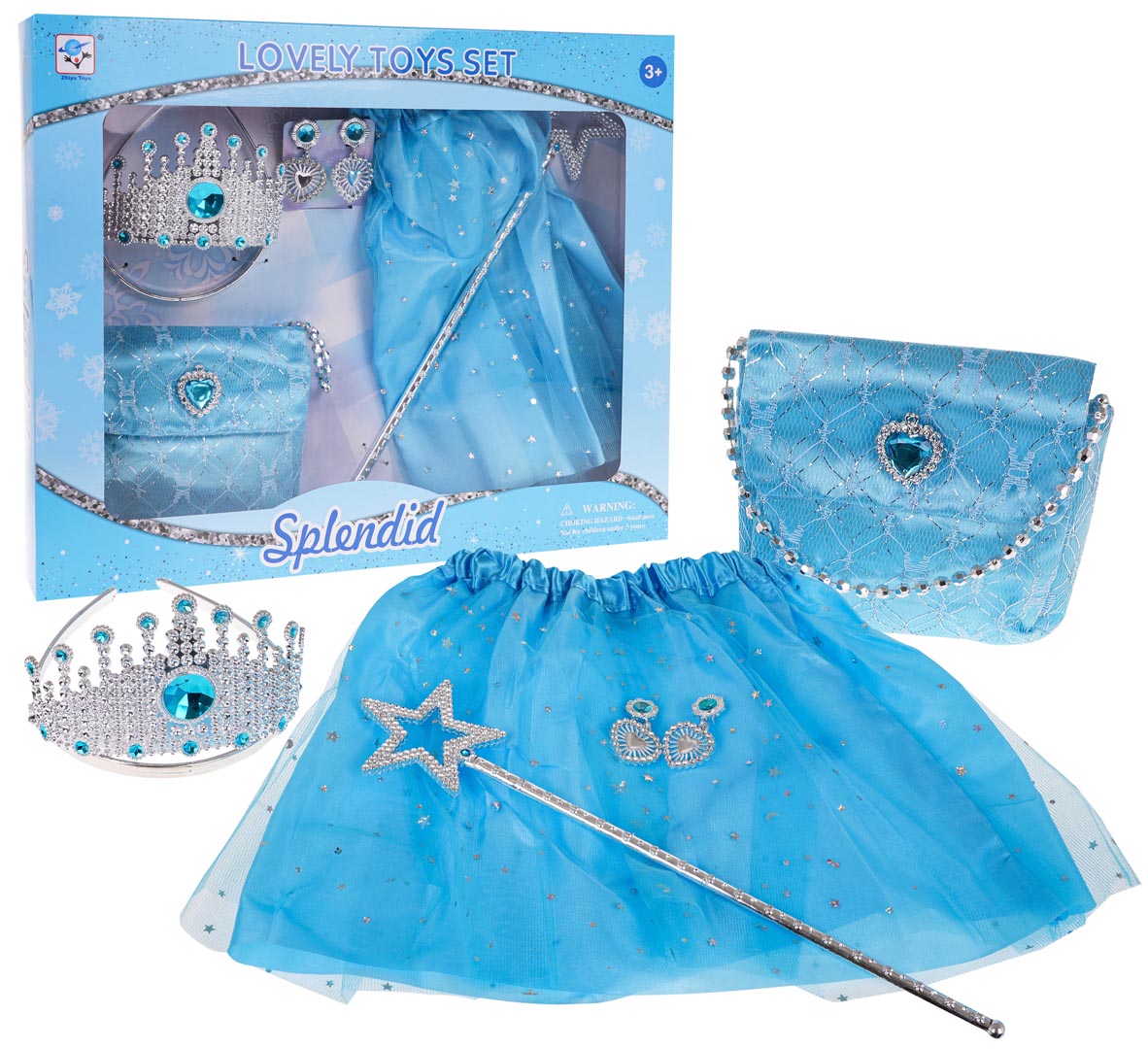 Little Princess Set with Dress + Accessories