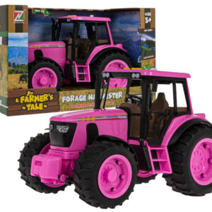 Ružičasta traktor s svjetla i zvukovi
