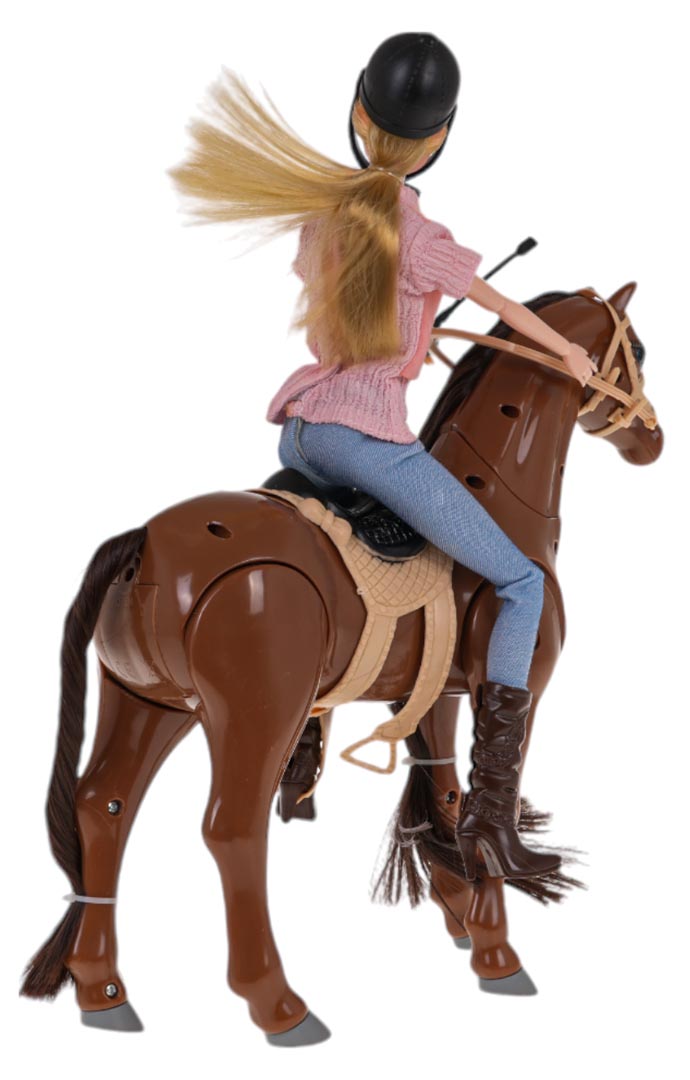 Doll with Horse + Accessories Set