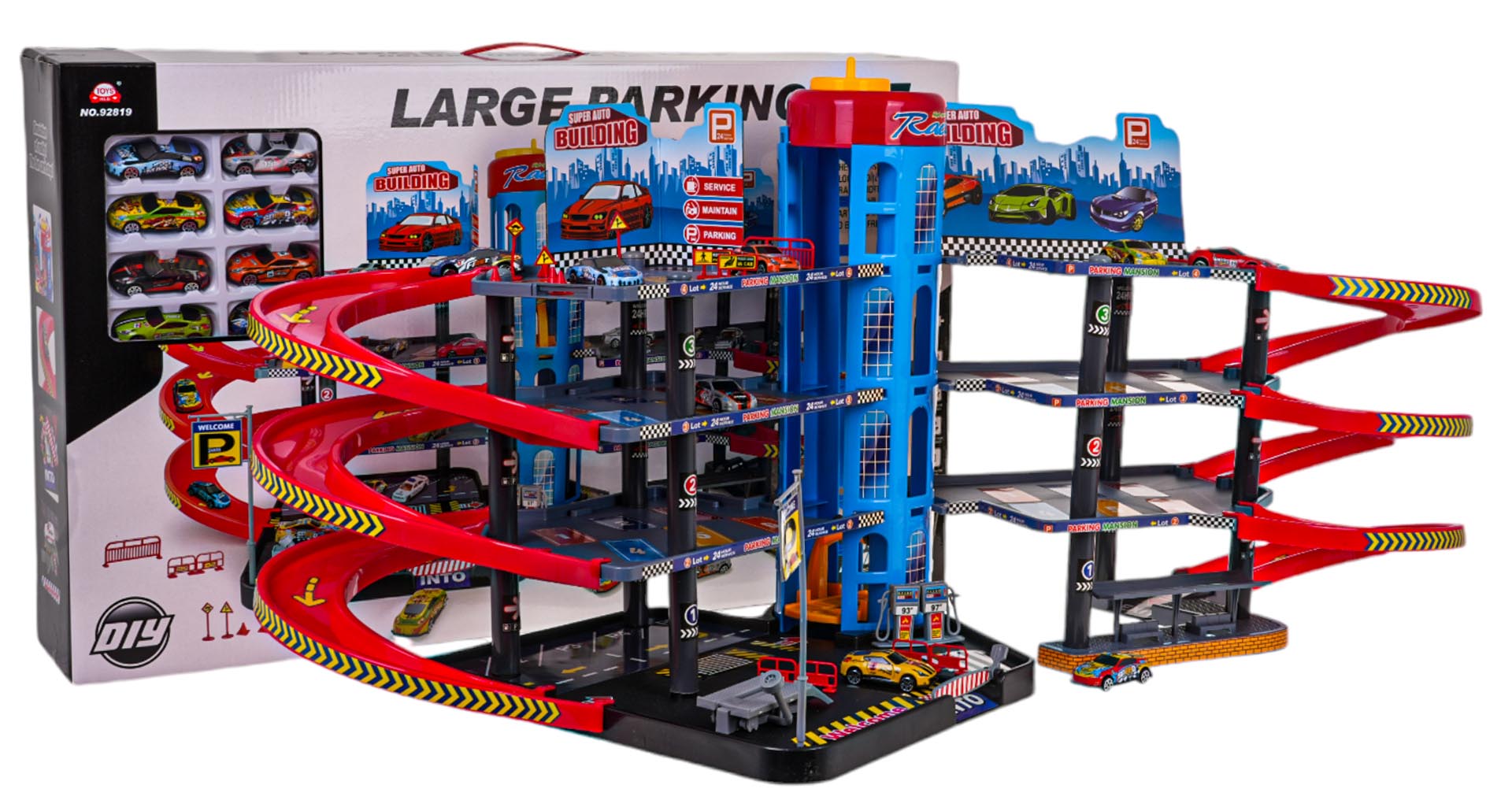 MEGA Garage Parking + Cars