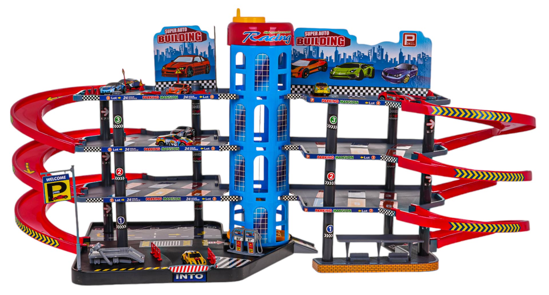 MEGA Garage Parking + Cars