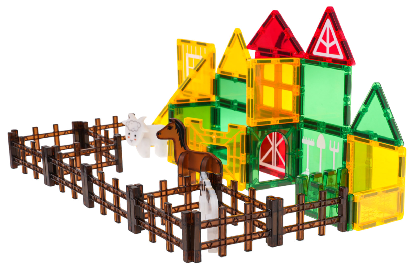 Magnetic Blocks Farm 46 pcs.