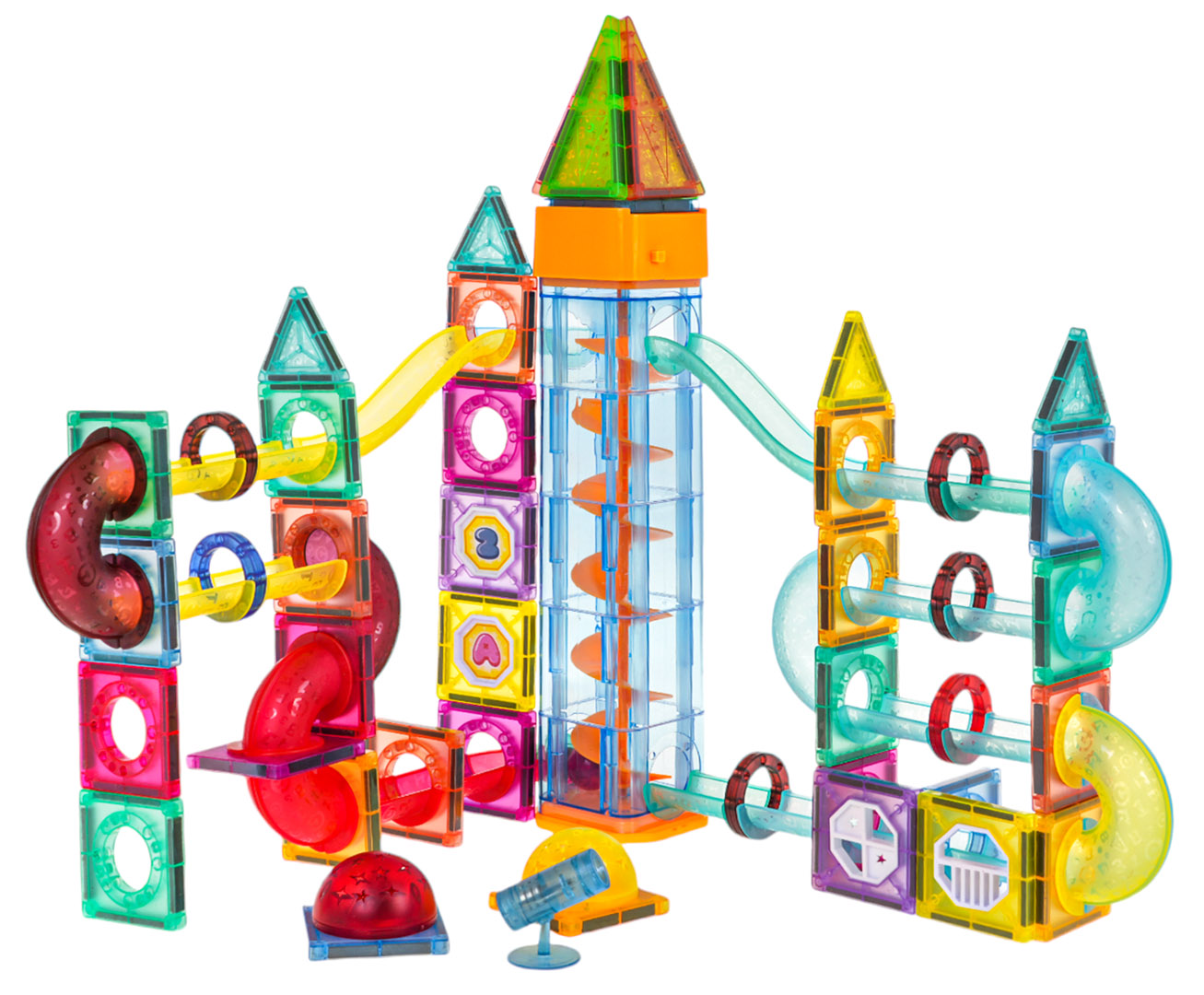 Magnetic Blocks with Light 134pcs.