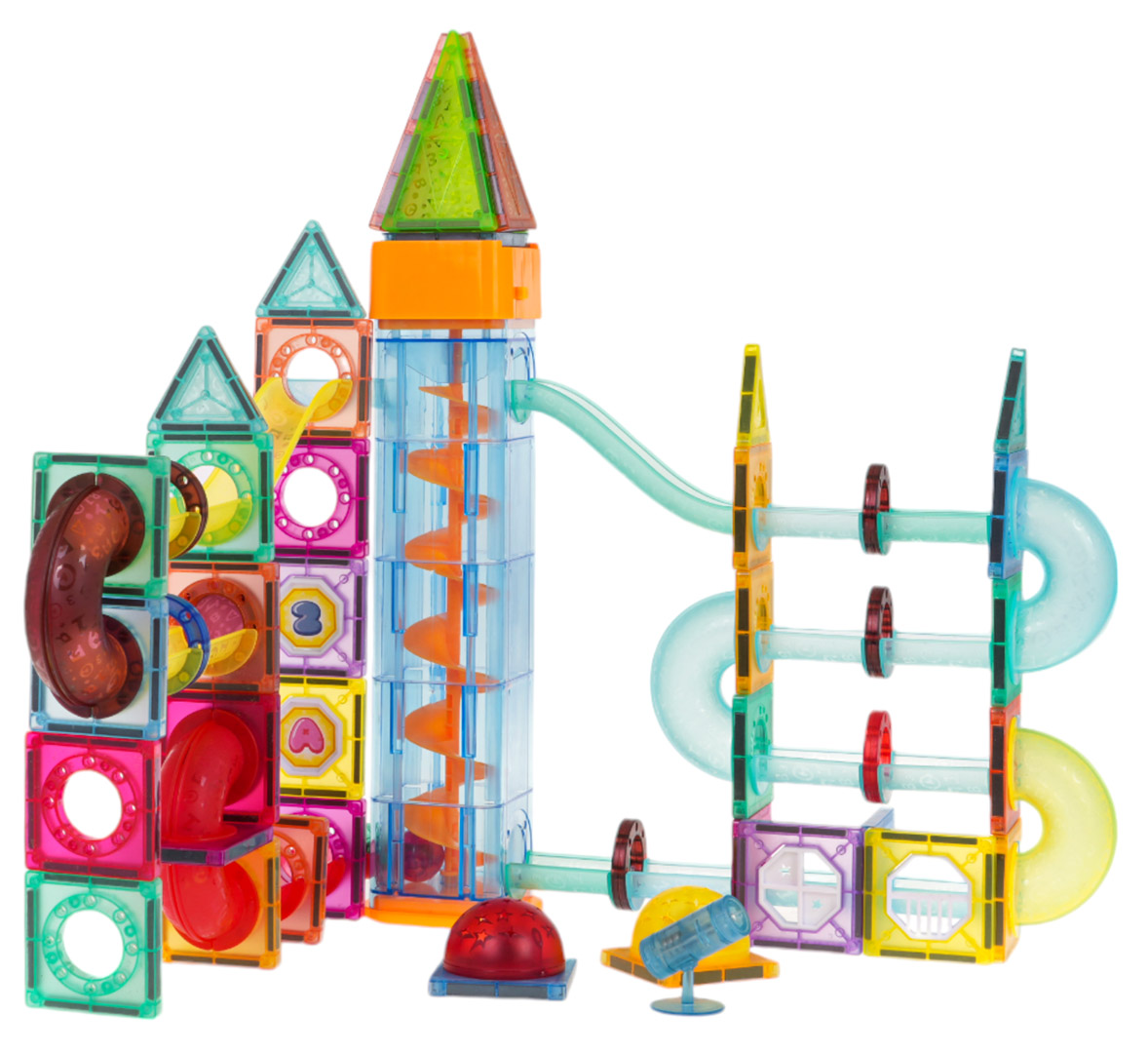 Magnetic Blocks with Light 134pcs.