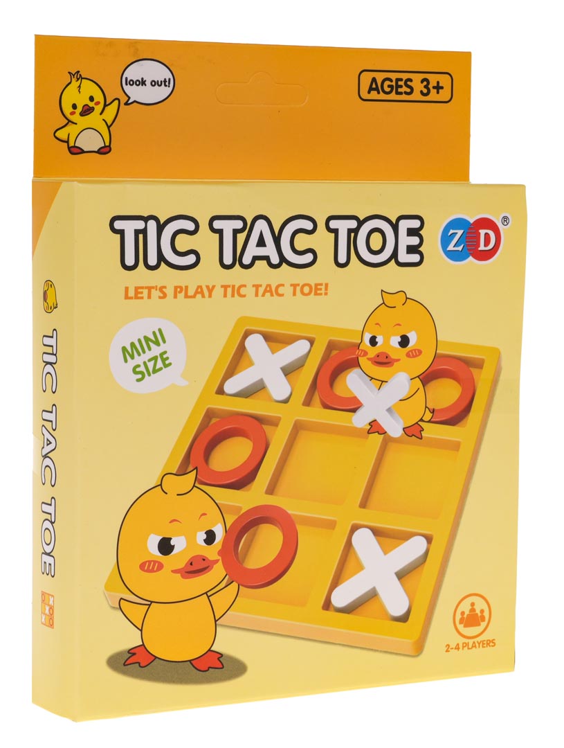 Tic Tac Toe Puzzle Game Duck Version