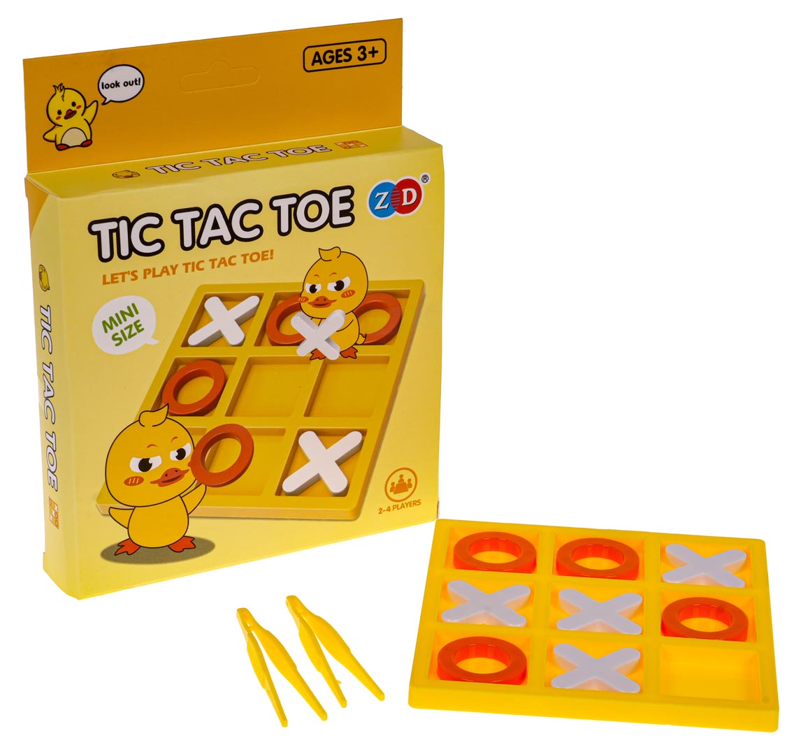Tic Tac Toe Puzzle Game Duck Version