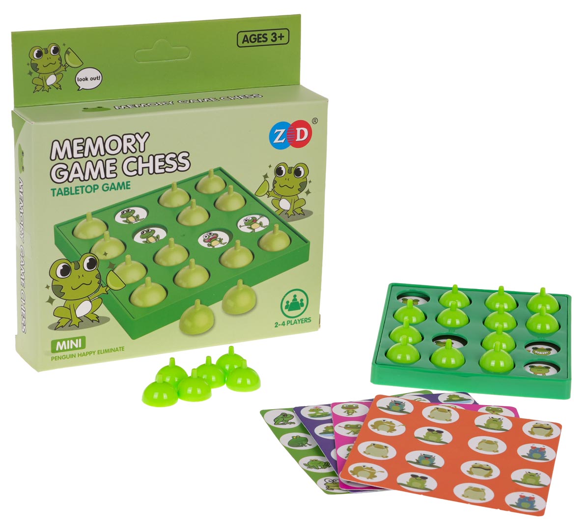 Memory Frog Logic Game