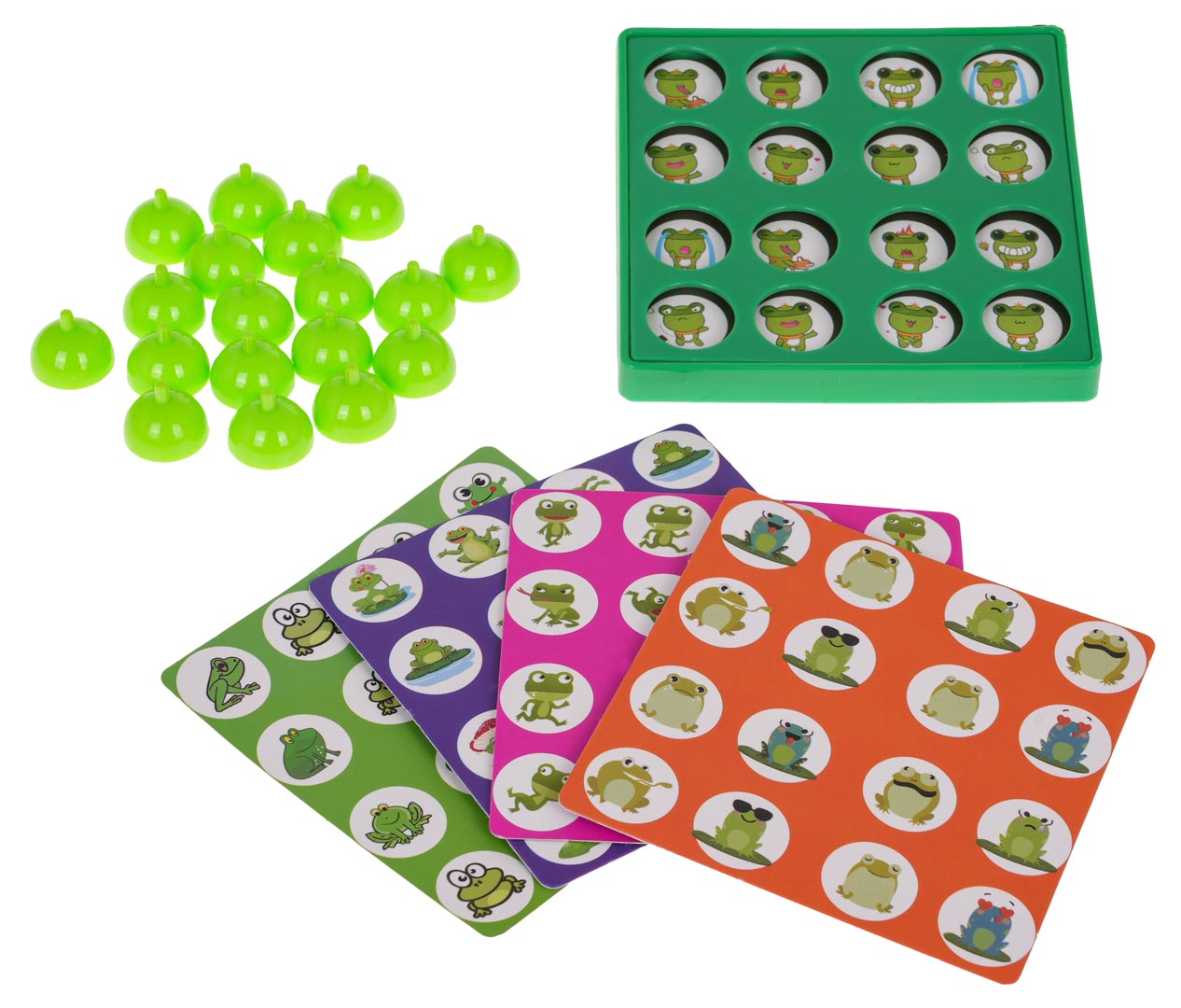 Memory Frog Logic Game