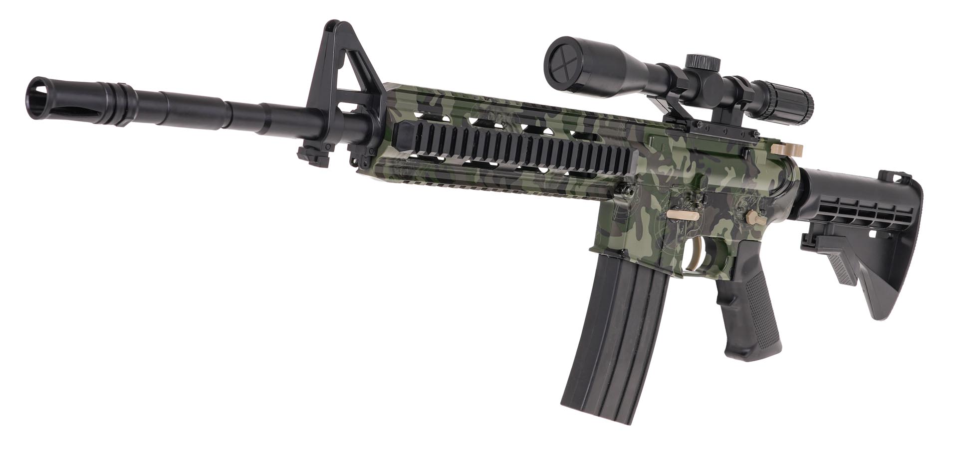 M4 Gel Ball Rifle + Accessories