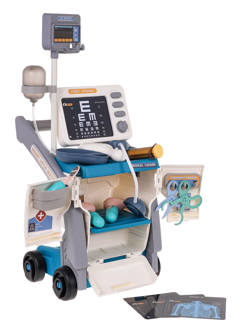 Doctor Kit with ECG + Accessories Blue