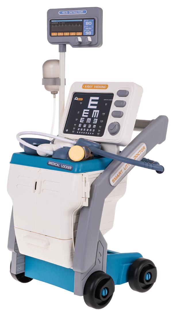 Doctor Kit with ECG + Accessories Blue