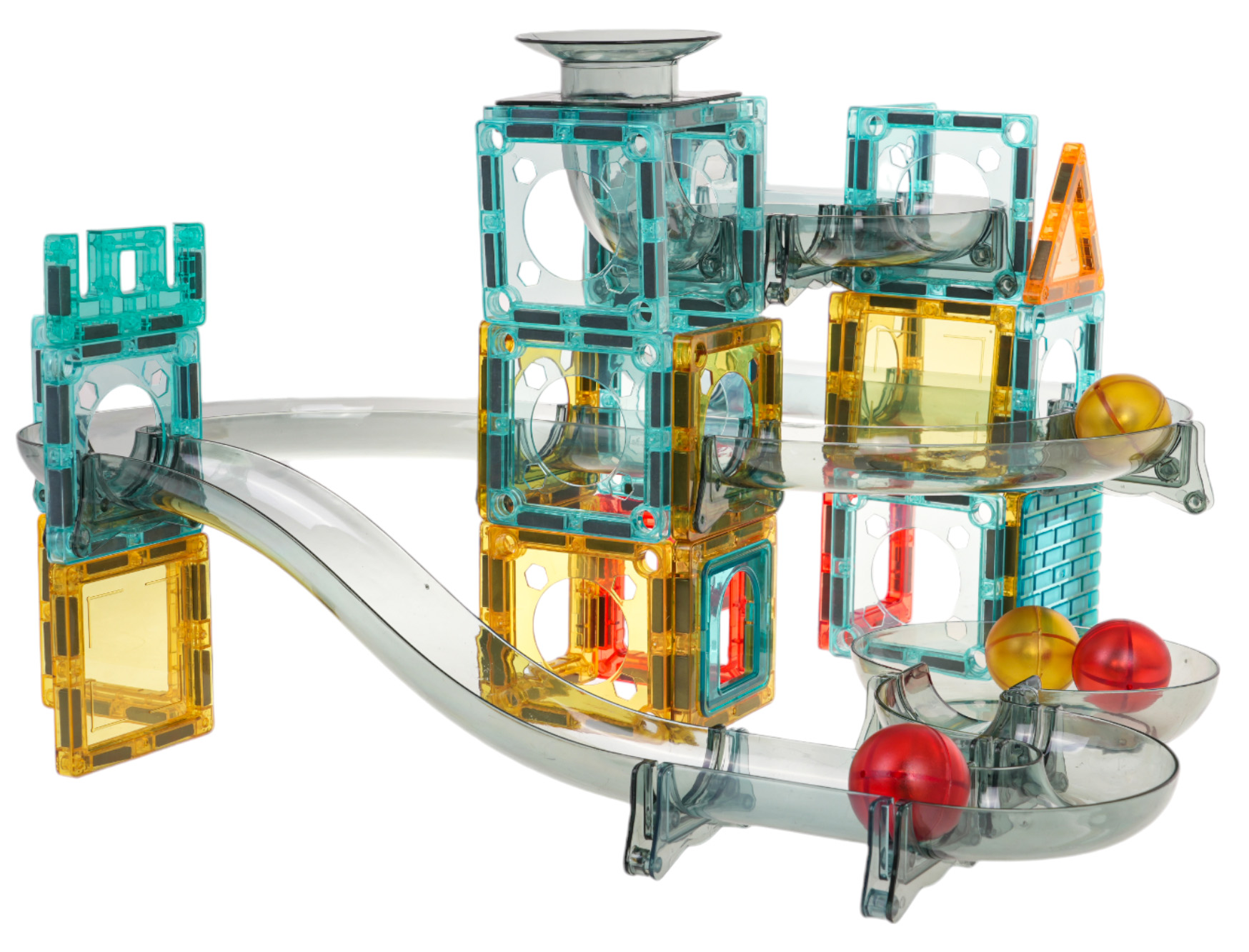 Magnetic Blocks Track Ball 88pcs.