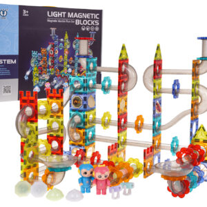 Magnetic Building Blocks Luminous Ball Set 228 pcs.
