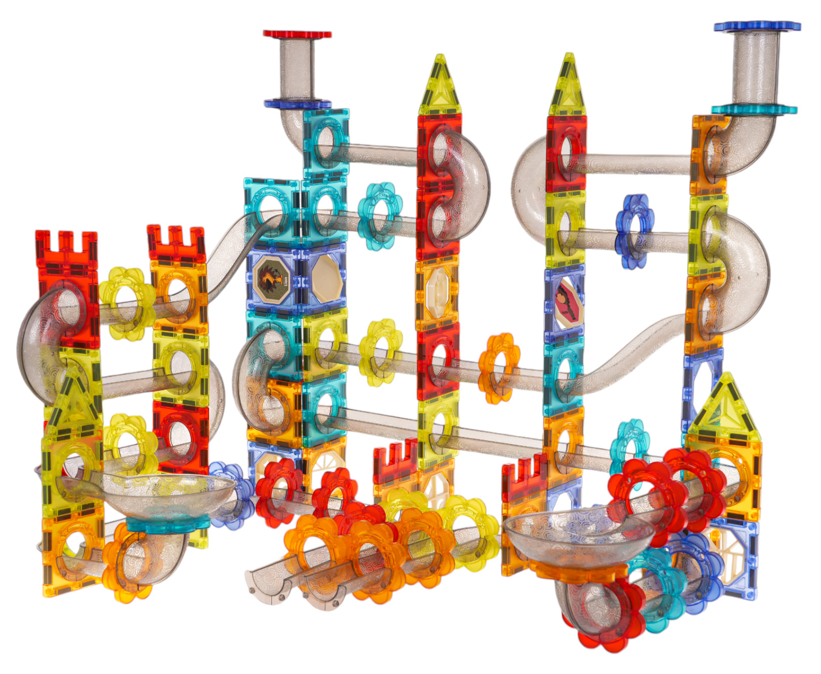 Magnetic Building Blocks Luminous Ball Set 228 pcs.
