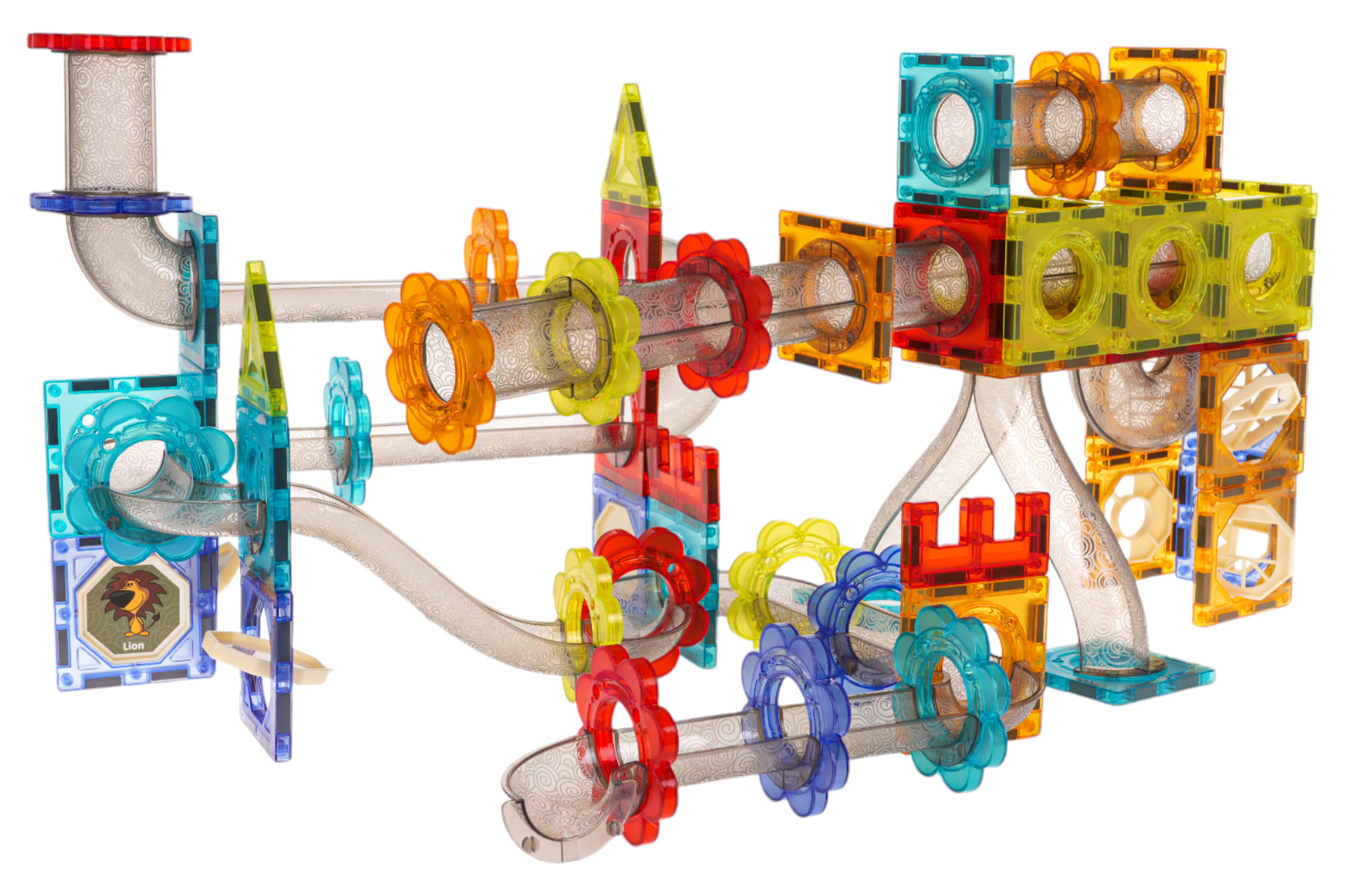 Magnetic Building Blocks Luminous Ball Set 176 pcs.