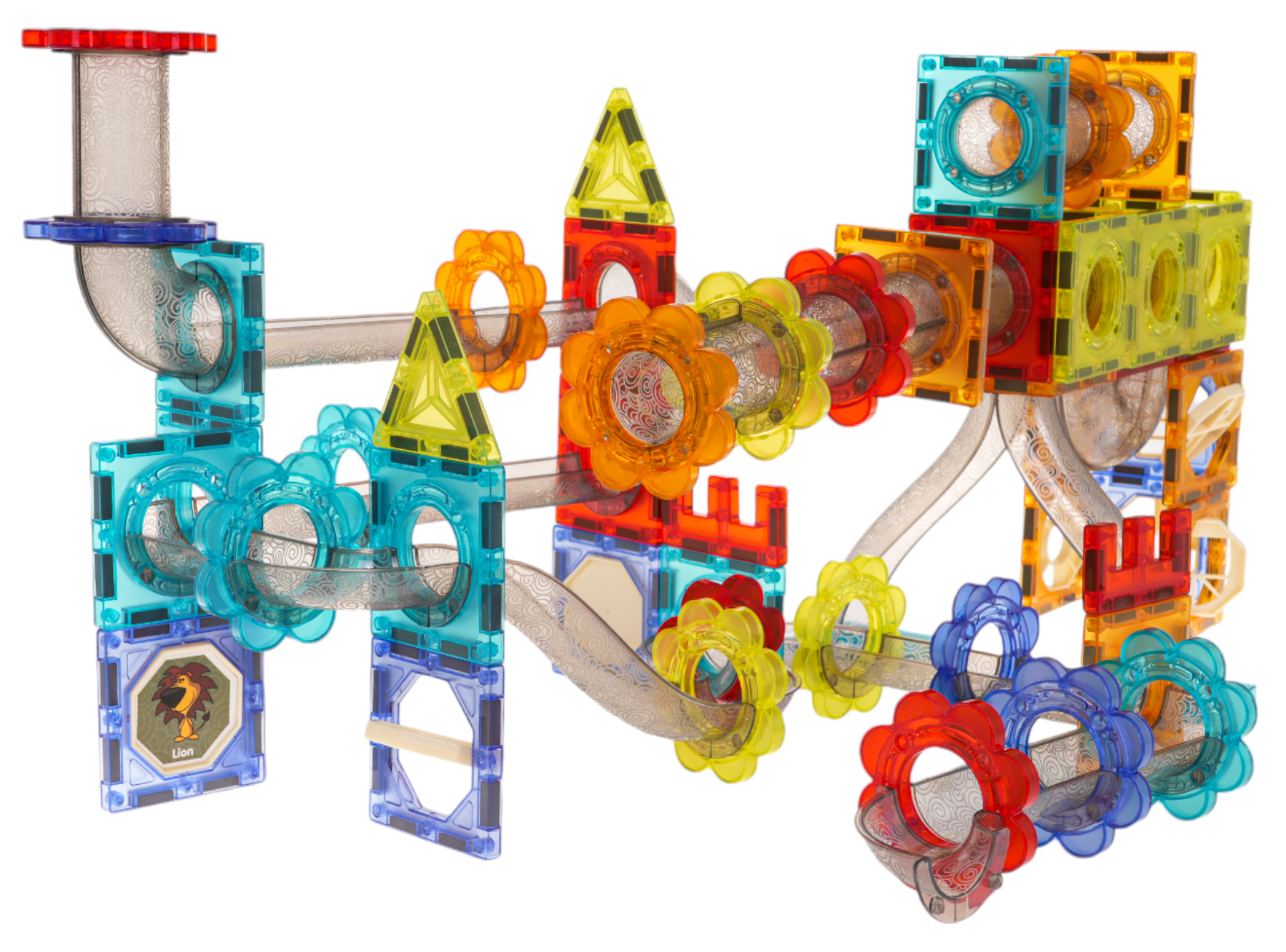 Magnetic Building Blocks Luminous Ball Set 176 pcs.