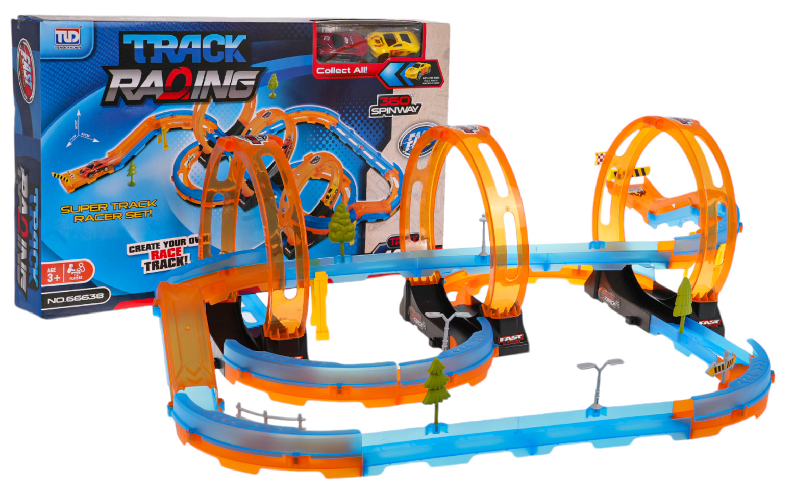 MEGA Race Track 48 pieces.