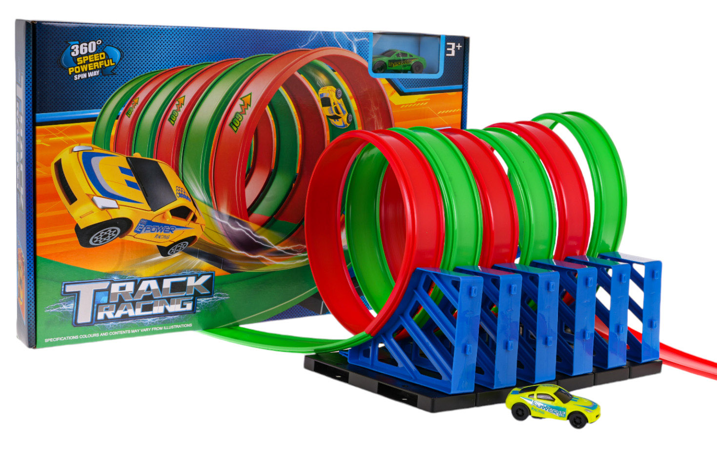 Twisted Loop Race Track Launcher