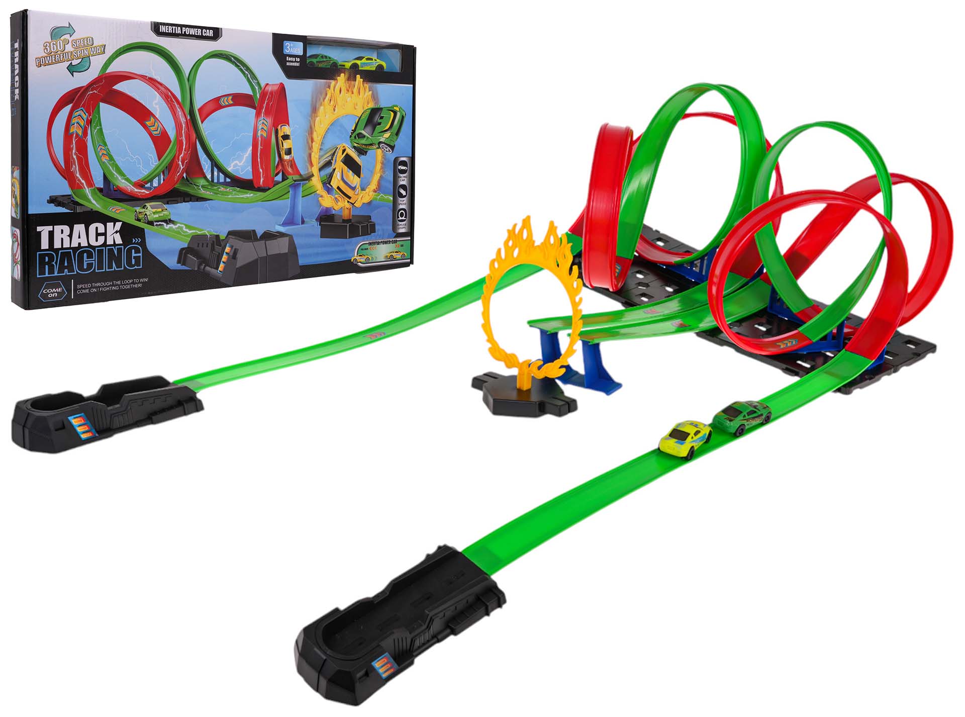 MEGA Launcher FIRE TRUCK Race Track
