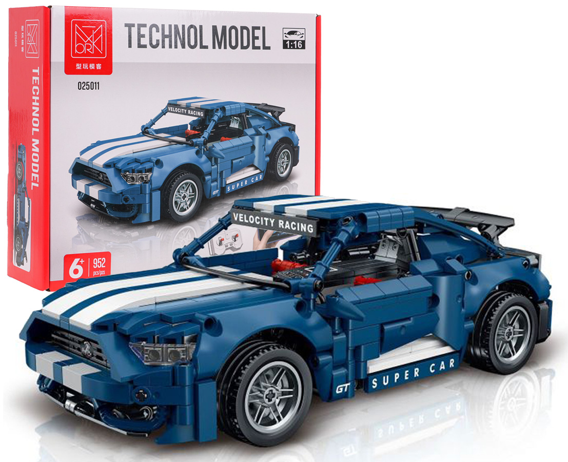 Sports Car Blue Blocks 952 pcs.