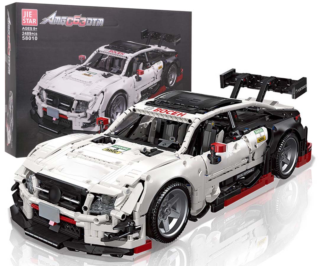 Sports Car Set White 2489pcs.