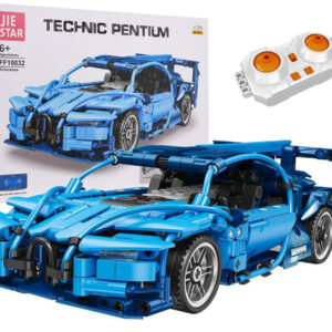 Automobil kocka set 523 kom. plava