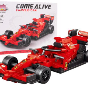 Bolid F1 crvena kocka set 266 kom.