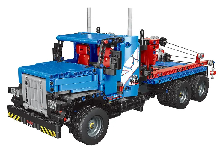 R./C Truck Block Set 1064 pcs. Blue