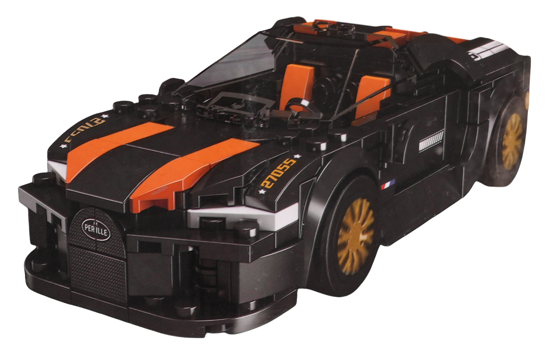 Car Block Set 386 pieces. Black