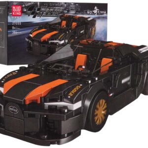Automobil kocka set 386 kom. crna
