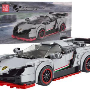 Sports Car Block Set 398 pieces. White