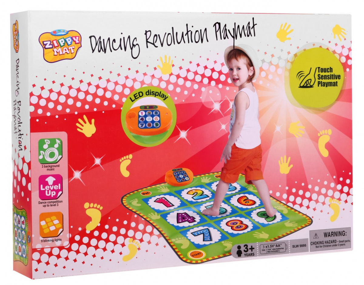 Arcade Game Mat Twister Digits
