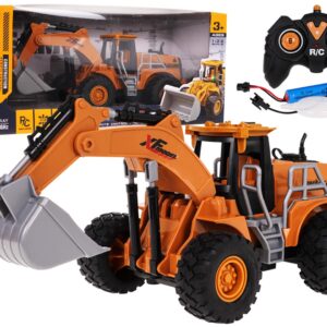 R/C Lights and Smoke Excavator
