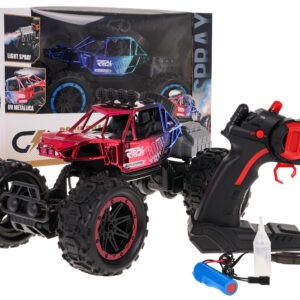 REAL ROCK Crawler with Smoke Function R/C Red