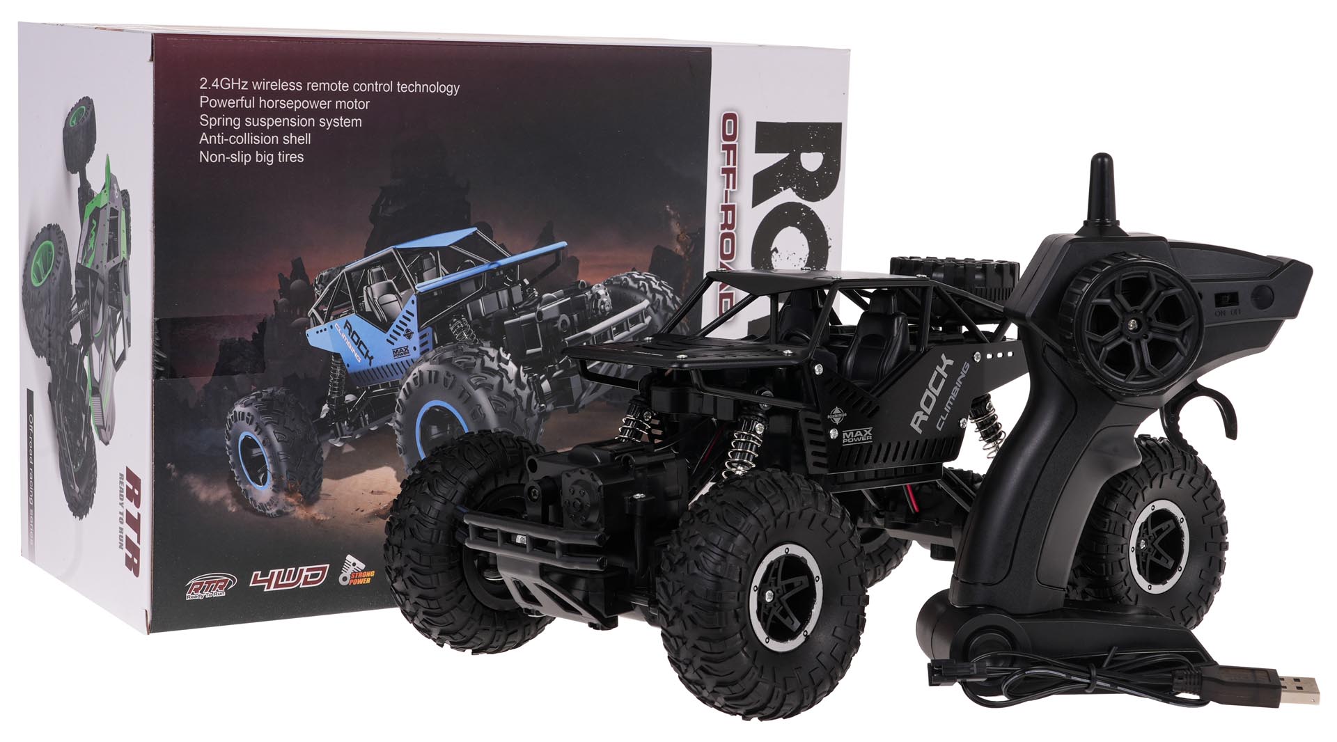 Crawler ROVER 1:16 R/C Black